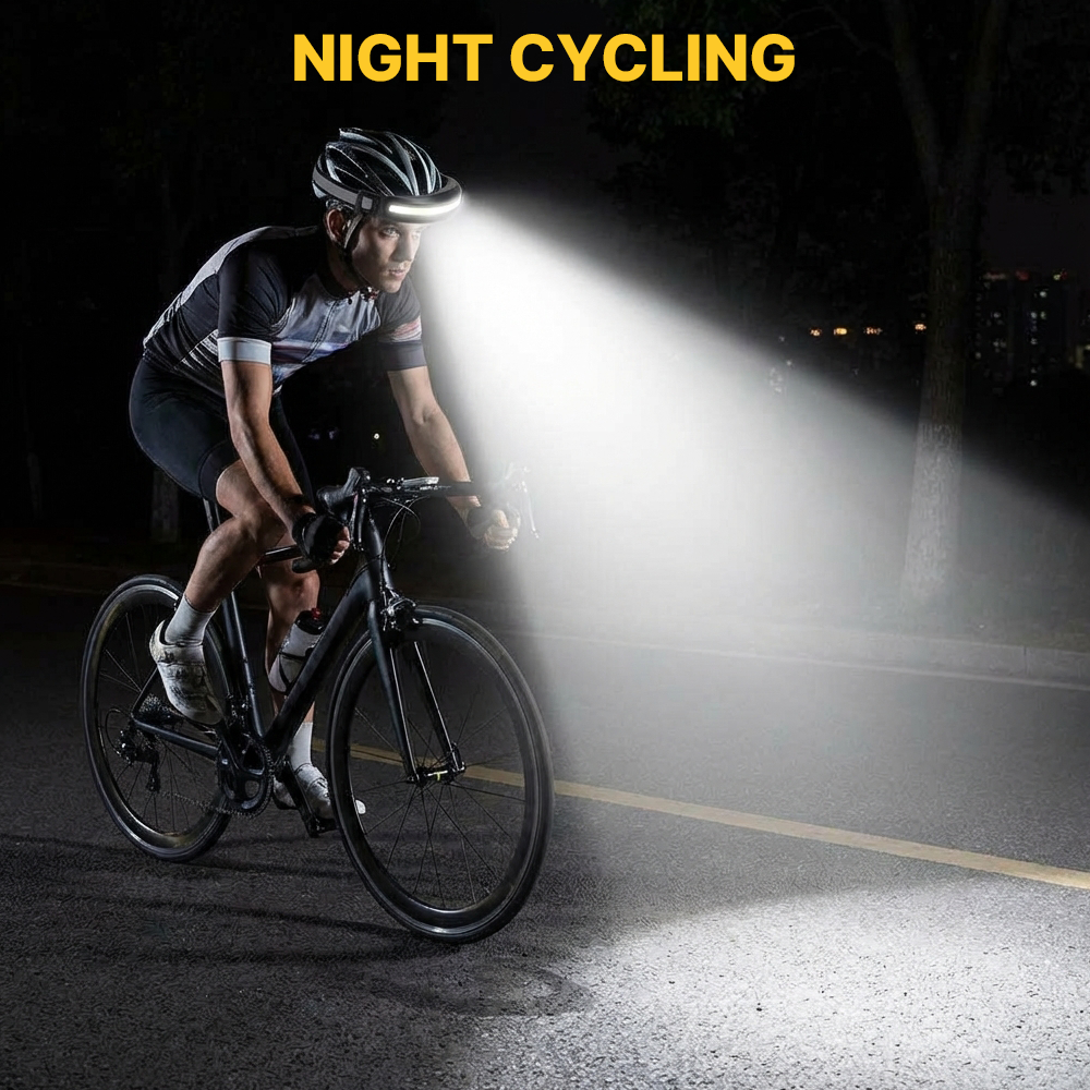 LED Headlamp Rechargeable 2-Pack (Black + White) – 230° Wide Beam COB